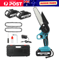Aussie Garden Tools™ 6″ Mini Cordless Electric Chainsaw, Pruning & Wood Cutting Saw