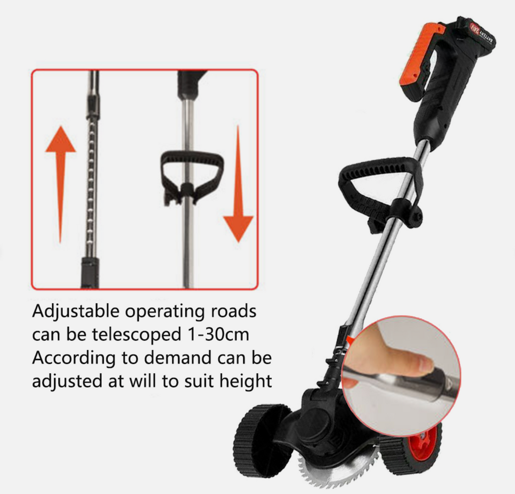 Aussie Garden Tools™ 36V Cordless Grass Trimmer, 2500W High-Power Brush Cutter
