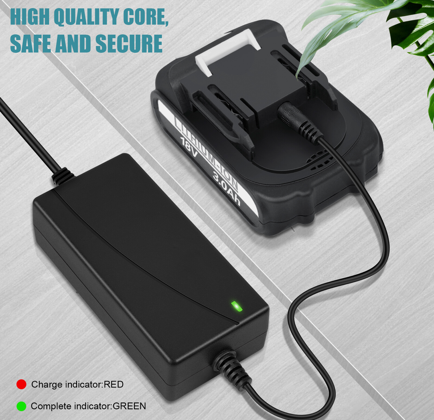 Aussie Garden Tools™ 6″ Mini Cordless Electric Chainsaw, Pruning & Wood Cutting Saw