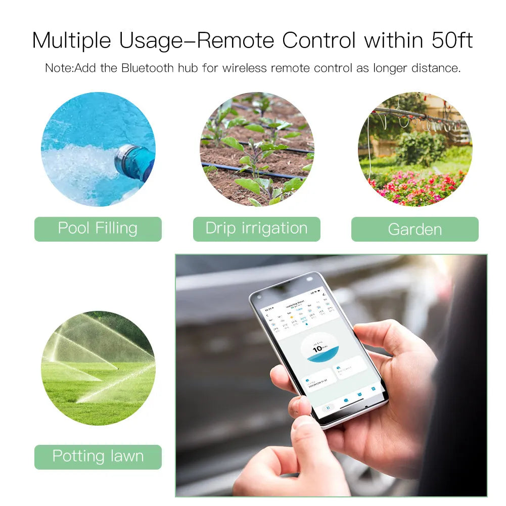 WiFi Automatic Garden Water Timer